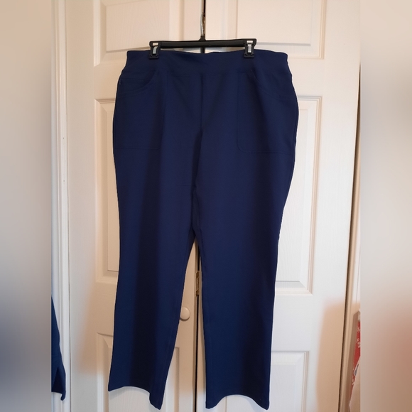 Lands' End Pants & Jumpsuits New Lands End Active 5 Pocket Pants Navy X B55 Poshmark